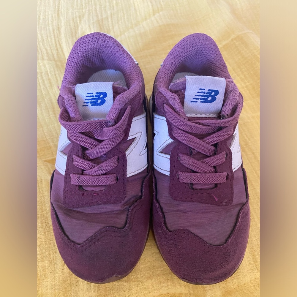 New Balance Kids Purple Sneakers